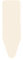 Brabantia 8mm Thick Underlay Ironing Board Cover (C Board/Ecru) Heat-Resistant, Non-Slip, Cord Fastener