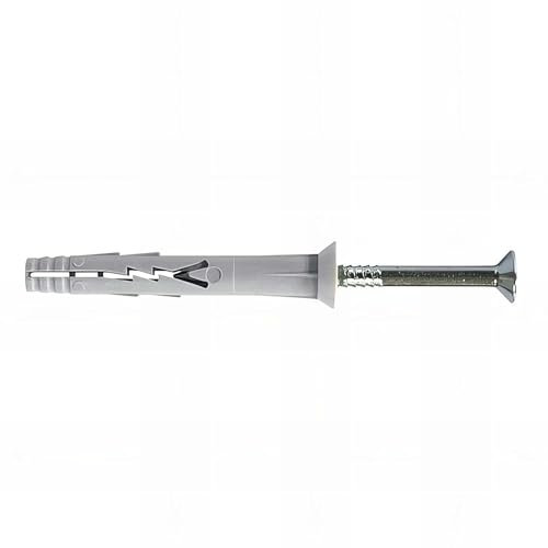 Scell-it - 200 chevilles à frapper tête fraisée 5 x 37 mm + clou - SC-YZF5037 - Scell-it