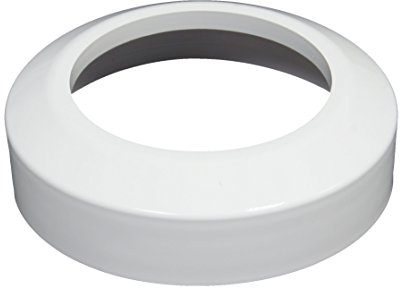 Cornat CWCROSKU00 WC-Rosette, 110 mm Kunststoff, weiß