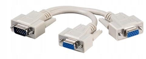 Micro Connect MONG2H Câble VGA 0,3 m Blanc