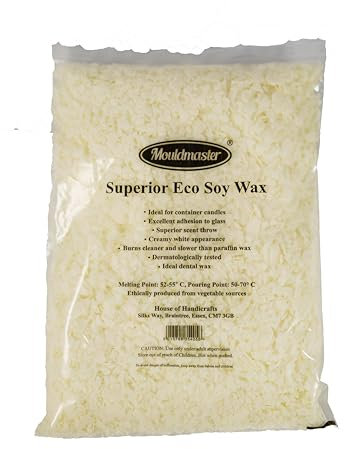 Moldmaster 1.2 kg Superior Soy Wax, White