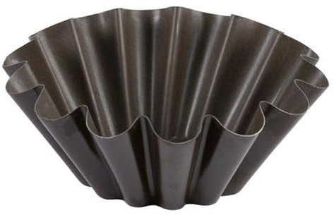 Gobel Moule à Brioche Grosses Côtes Ø 24 cm – Hauteur 10 cm - Acier Antiadhérent Bicouche Renforcé Céramique – Fabrication Française – Démoulage Facile – Résistant jusqu'à 250°C