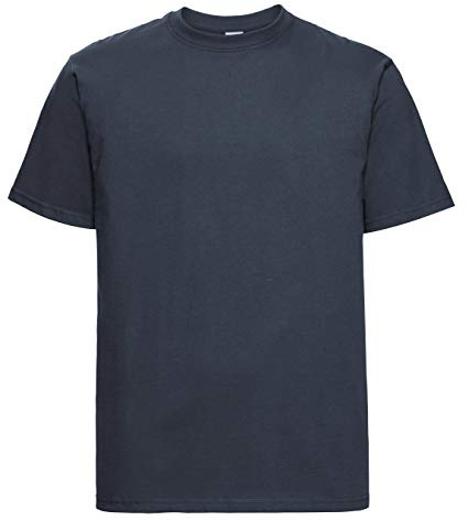 Russell Europe Mens Classic Heavyweight Ringspun Short Sleeve T-Shirt (XL) (French Navy)