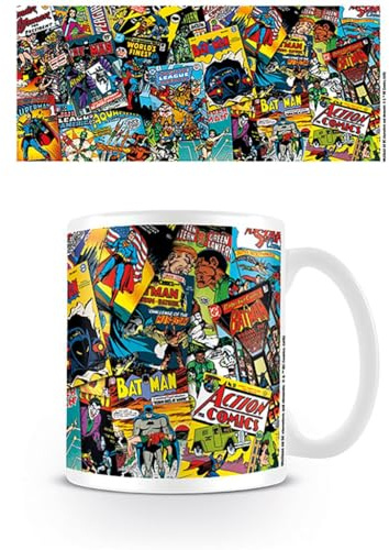 DC Comics MG23663 Originals Comic Covers Ceramic Mug, Multi-Colour, 7.9x11.00x9.3 cm
