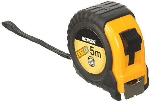 Ironside 150212 Rollbandmaß mit Stop 5 m 25mm Band gummiert