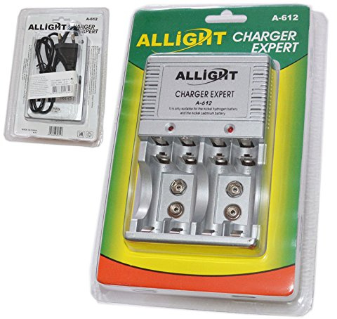 Caricabatterie Caricatore Batterie Stilo 9V Ministilo AAA Mignon AA Ricaricabili