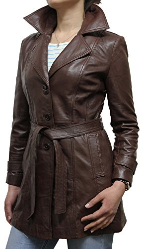 BRANDSLOCK Damen-Lederjacke aus echtem Schaffell