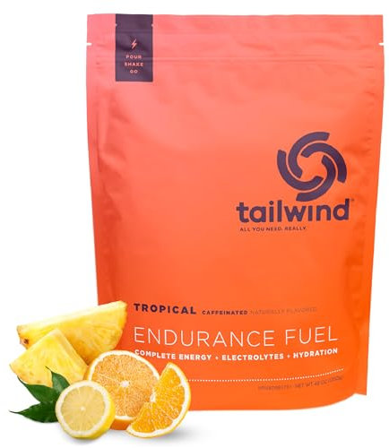 Tailwind Nutrition Endurance Fuel 50 Serving Tropical Flavour - Caffeinated
