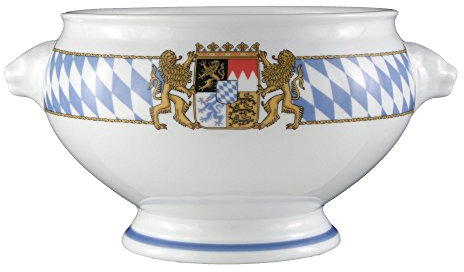Terrine 22 cm Compact Compact Bayern 27110 4 Stück von Seltmann Weiden
