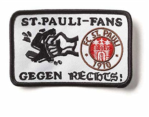 Upsolut 1.FC St. Pauli - Gegen Rechts Aufnäher