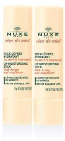 Nuxe Rêve de Miel Stick Lèvres Hydratant Lot de 2 x 4 g