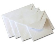 Briefumschläge für A6-Grußkarten, C6, 100 g/m², 114 mm x 162 mm, Weiß, 100 Stück