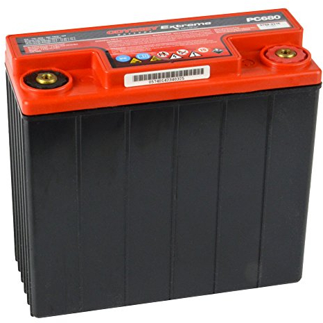 HAWKER MOTORRADBATTERIE PC 680 -707.70.272 - passend für: BMW R80 - R100 - R850 -R1100 - R1150 - siehe Fahrzeugliste - inkl. gesetzlichem Batteriepfand (EUR7,50)!