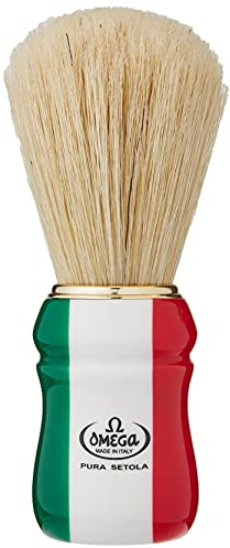 Omega 21762 Rasierpinsel aus reiner Borste, fruchtig