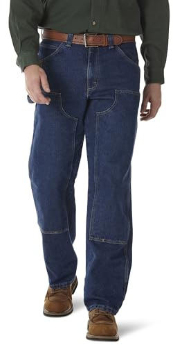 Wrangler Riggs Workwear Men's Utility Jean, Antique Indigo, 36W x 32L