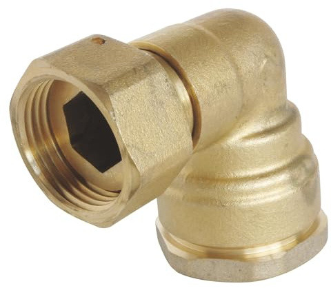 SOMATHERM PER TE - gomito ottone madrevite PE25 prigioniero - écr.26/34 - unidirezionale tecnologia di montaggio assicurare la corretta installazione del collegamento