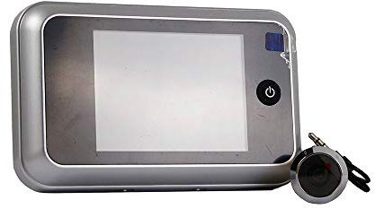 SPIONCINO DIGITALE UNIVERSALE PER PORTE SCHERMO LCD DA 3,5'' CROMO SATINATO