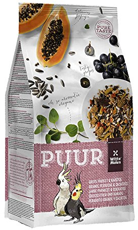 Puur Futter für Grosssittich & Kakadu, 1er Pack (1 x 2 kg)