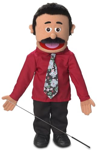 Carlos, Hispanic Dad/Businessman, Full Body, Ventriloquist Style Puppet, 65cm
