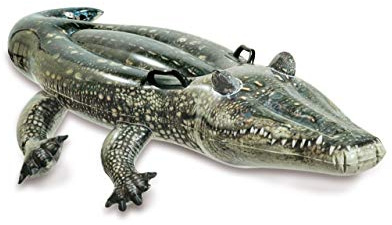 Intex Realistic Gator Ride-one, Age 3+, Multi-color, 6x67x34 inches