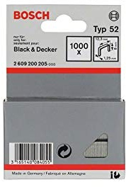 Bosch 1000x Flachdrahtklammern, Typ 52/8 | Länge 8 mm,