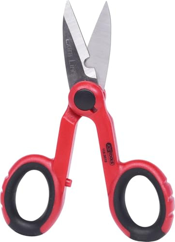 KS Tools 118.0010 - Tijera de taller universal (tamaño: 140 mm)