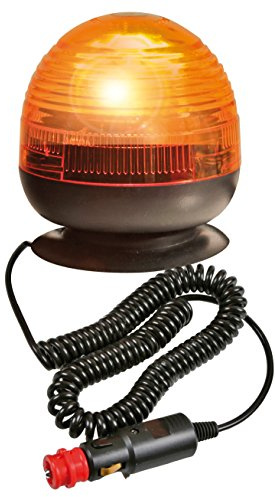 Lampa 73003 RH – 4 drehbar Low Light mit magnetischer Unterseite | Sauger, Spiralkabel bis 3,2 m, Polycarbonatglas, OEM 73003 kompatibel mit Industrie-, Landwirtschafts- und Einsatzfahrzeugen
