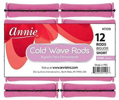 3 Packs of Annie Cold Wave Rods (Short) #1109 6Pcs/Pack