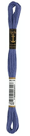 Anchor broderi trådar sticktwist, löplängd: 8122 m