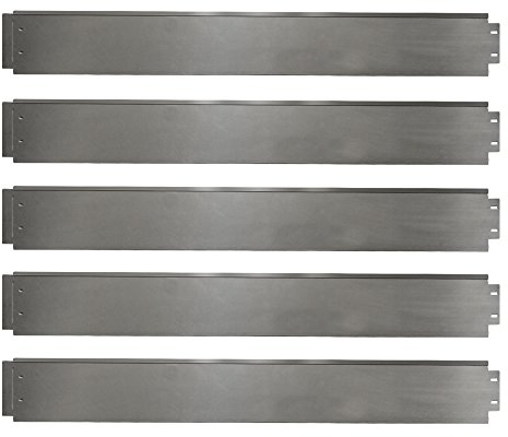 Rasenkante 5m 10m 15m 20m 30m 40m 50m 100x14cm oder 100x18cm verzinkt Beeteinfassung Beetumrandung Mähkante Metall Palisade (Länge 5m - Höhe 14cm)