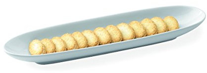 TOGNANA - Vassoio per Baguette, Ovale, 36 x 9 cm, Bianco