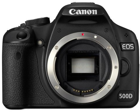 Canon EOS 500D SLR-Digitalkamera (15 MP, LiveView, HD-Video) Gehäuse