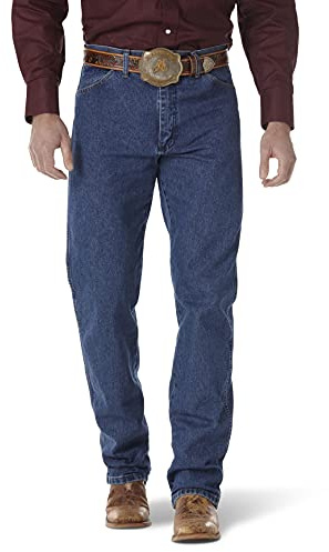 Wrangler Herren Cowboy Cut Original Fit Jeans, Stonewashed, 29W / 38L
