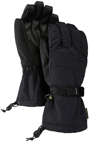 Burton Men's Insulated, Warm and Weatherproof Winter Profile Glove with Touchscreen , True Black, Small