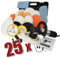 Duke-Handel Poliermaschine für Auto Exzenter 710 Watt mit 8 mm Hub und 6 m Kabel inkl. Koffer (Set 2)