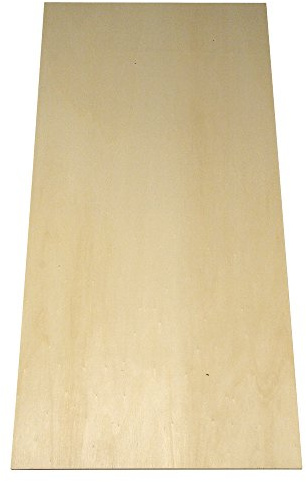 RAYHER Sperrholzplatte, 60 x 30 cm, Stärke 4 mm, unbehandeltes Pappelholz, für Laubsäge-Arbeiten, zum kreativen Erstellen von Figuren, Schildern usw., 6299900