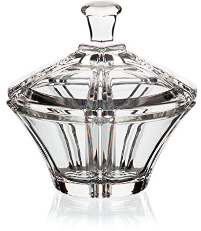 Dose Keksdose Konfektdose Nadine Transparent D 13 cm Kristallglas