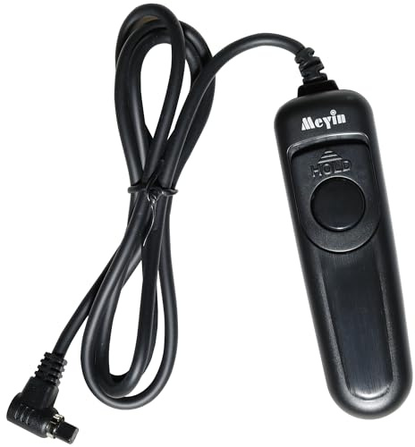 Meyin DSLR Camera Cable Shutter Remote Control for Canon 5D, 6D, 7D