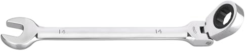 Rothenberger SEH00140 - Juego 7 Llaves Mixta Carraca, cromo