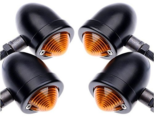 KATUR 4pcs Blinker Licht für Harley Honda Yamaha Bobber Custom Chopper Cafe Cruiser ...