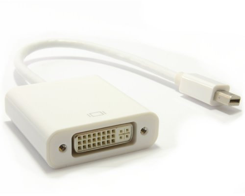 Mini-DisplayPort/Thunderbolt Fiche vers DVI-D 24+4 Femelle Adaptateur