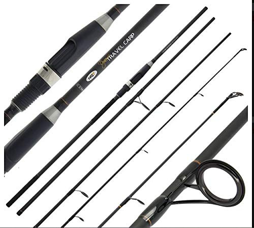 NGT 4 Piece Travel Carp Fishing Rod 11ft 3.3M 2.75 TC Made from Carbon NGT Dynamic