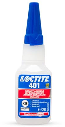 Loctite® 401 Flacon, Colle Super Glue Polyvalente et Rapide, 20g
