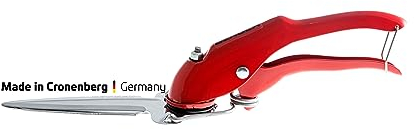 Berger Rasenkantenschere 2100 mit selbstschärfenden Klingen aus verchromten Metall