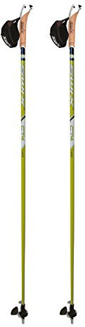 Swix CT4 Nordic Walking Stock Lime Composite Premium mit Twist & Go Spitze 1 Paar