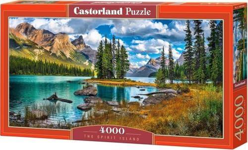 Castorland Puzzle Puzzle C-400188-2 - Magische Landschaft 4000 Teile, Red 4000 Teile Deutsch Red