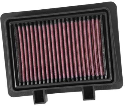 K&N SU-1014 Motorrad Luftfilter, Rot | kompatibel mit Suzuki DL1000 V-Strom 2014-2015 (SU-1014)