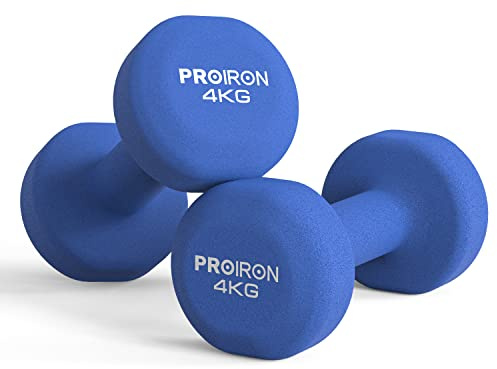 PROIRON Hanteln Neopren Kurzhanteln Frauen Hantelset Kleine Hantel Kurzhantelset (2er-Set) für Damen Gymnastik Yoga Pilates und Kinder
