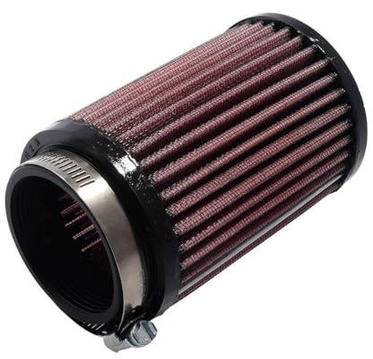 K&N Filters RU-0810 KFZ und Motorrad Motorräume | 62mm Flansch, 89mm Außendurchmesser, 127mm Höhe (RU-0810)