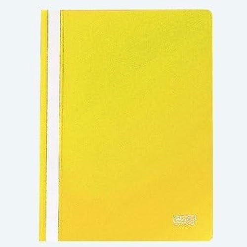 Herlitz 975417 Schnellhefter DIN A4 in gelb